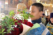 Поздравление Митрополита с праздником Пресвятой Богородицы в честь ее иконы "Скоропослушница"